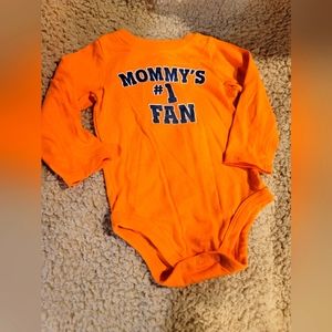 Mommy's #1 Fan Long Sleeve Bodysuit
